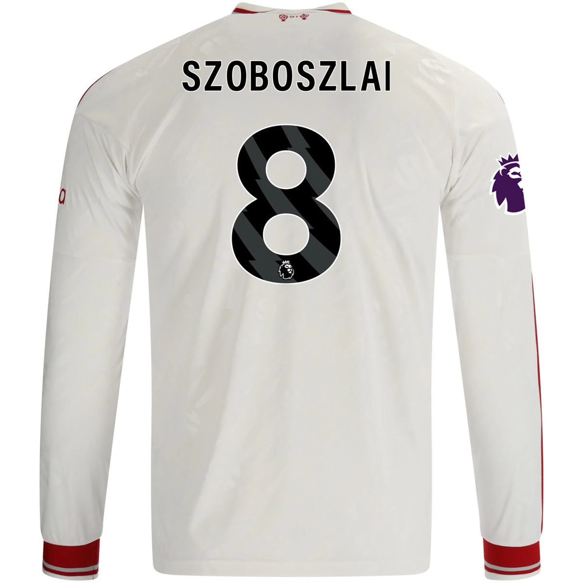 Men's Replica Szoboszlai Liverpool Long Sleeve Away Jersey 26/27