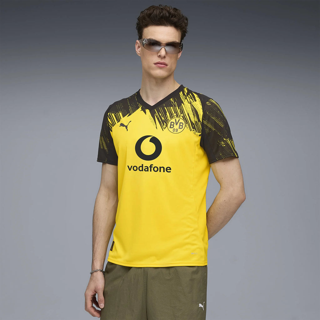 Men's Replica Borussia Dortmund Home Jersey 25/26