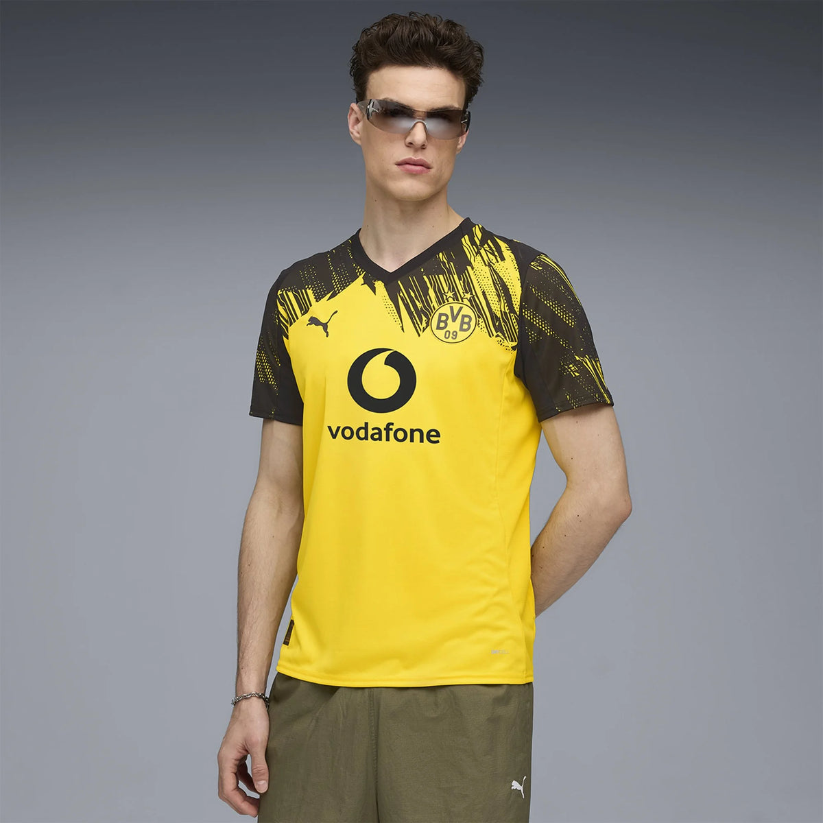 Men's Replica Borussia Dortmund Home Jersey 25/26