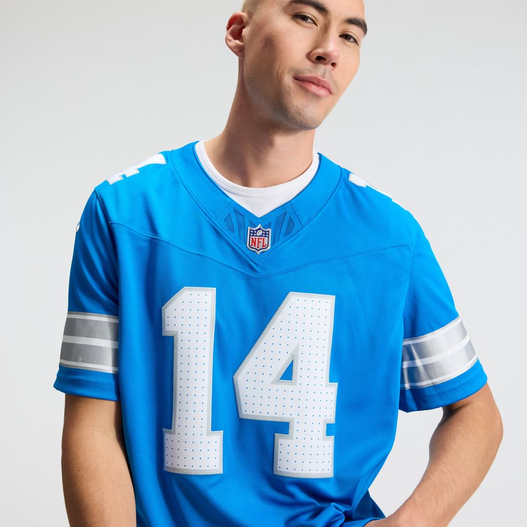 Men's Detroit Lions Amon-Ra St. Brown Black Alternate Vapor F.U.S.E. Stitched