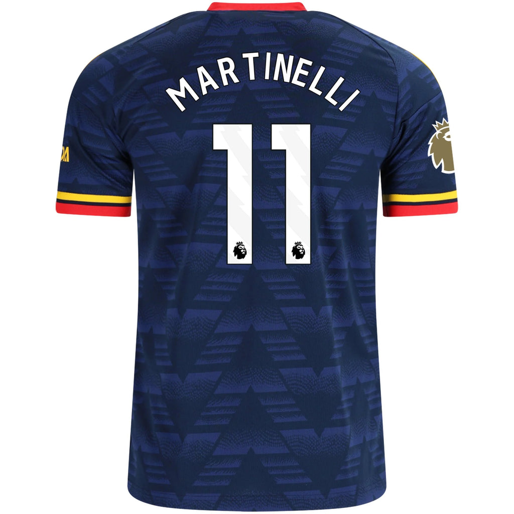 Men's Replica Martinelli Arsenal Away Jersey 26/27