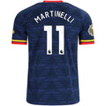 Men's Replica Martinelli Arsenal Away Jersey 26/27