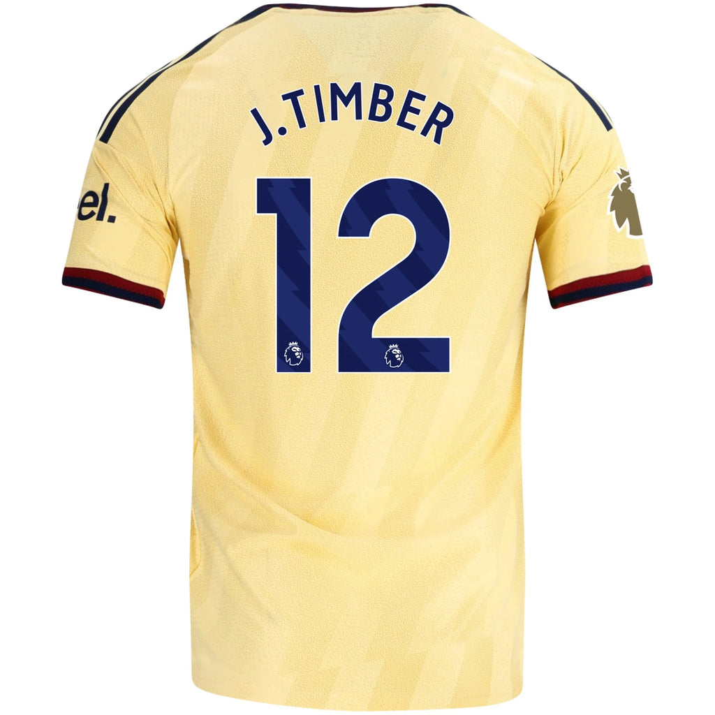 Men's Authentic J. Timber Arsenal Third Jersey 26/27