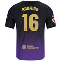 Men's Authentic Rodrigo Barcelona Away Jersey 26/27