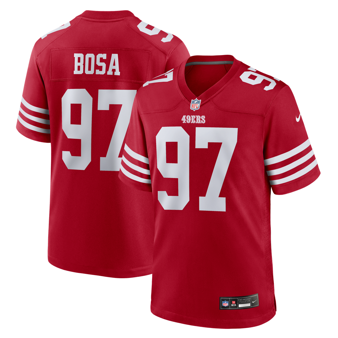 Men's San Francisco 49ers Nick Bosa Scarlet Player