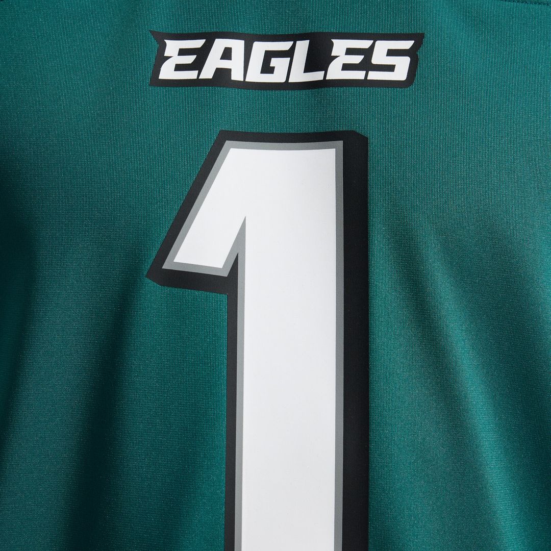 Men's Philadelphia Eagles Jalen Hurts Black Alternate