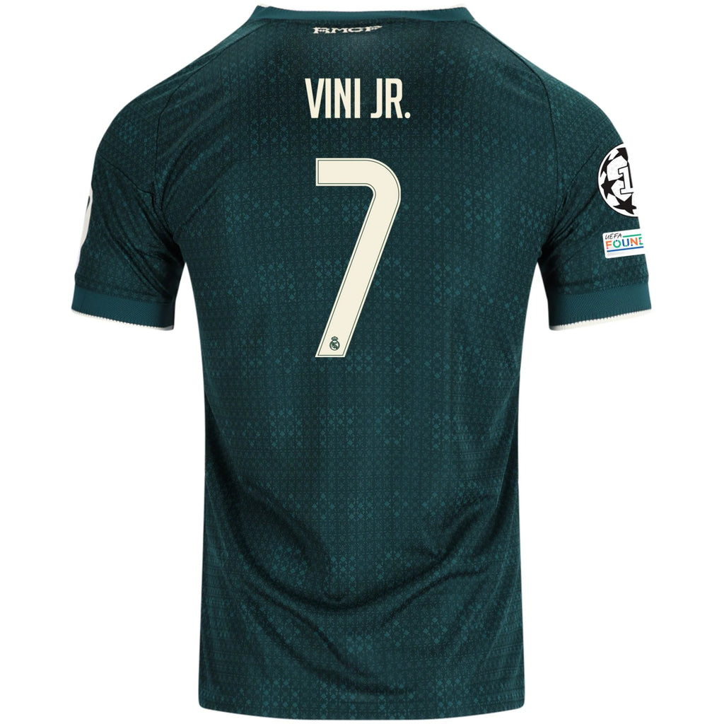Men's Authentic Vini Jr. Real Madrid Away Jersey 26/27
