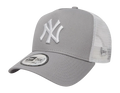 New York Yankees MLB League Essential A-Frame Trucker Snapback New Era Gray/White