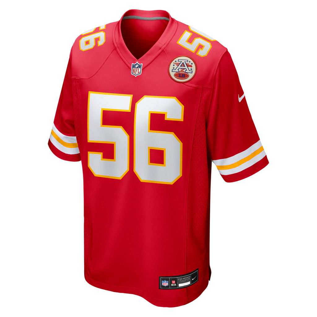 Men's Kansas City Chiefs George Karlaftis Red Player