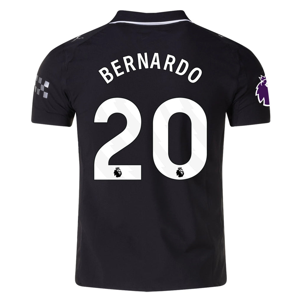 Men's Authentic Bernardo Manchester City Away Jersey 25/26