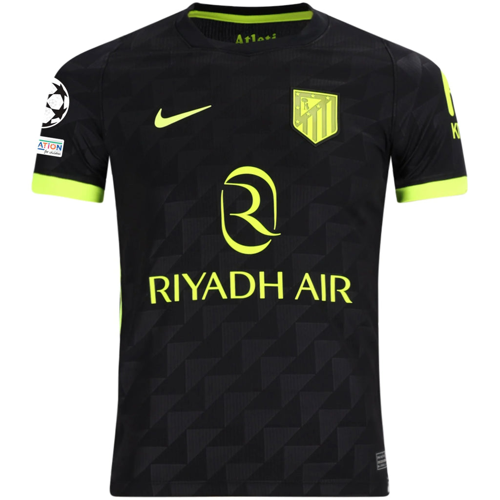 Kid's Replica Atletico Madrid Away Jersey 26/27 UCL