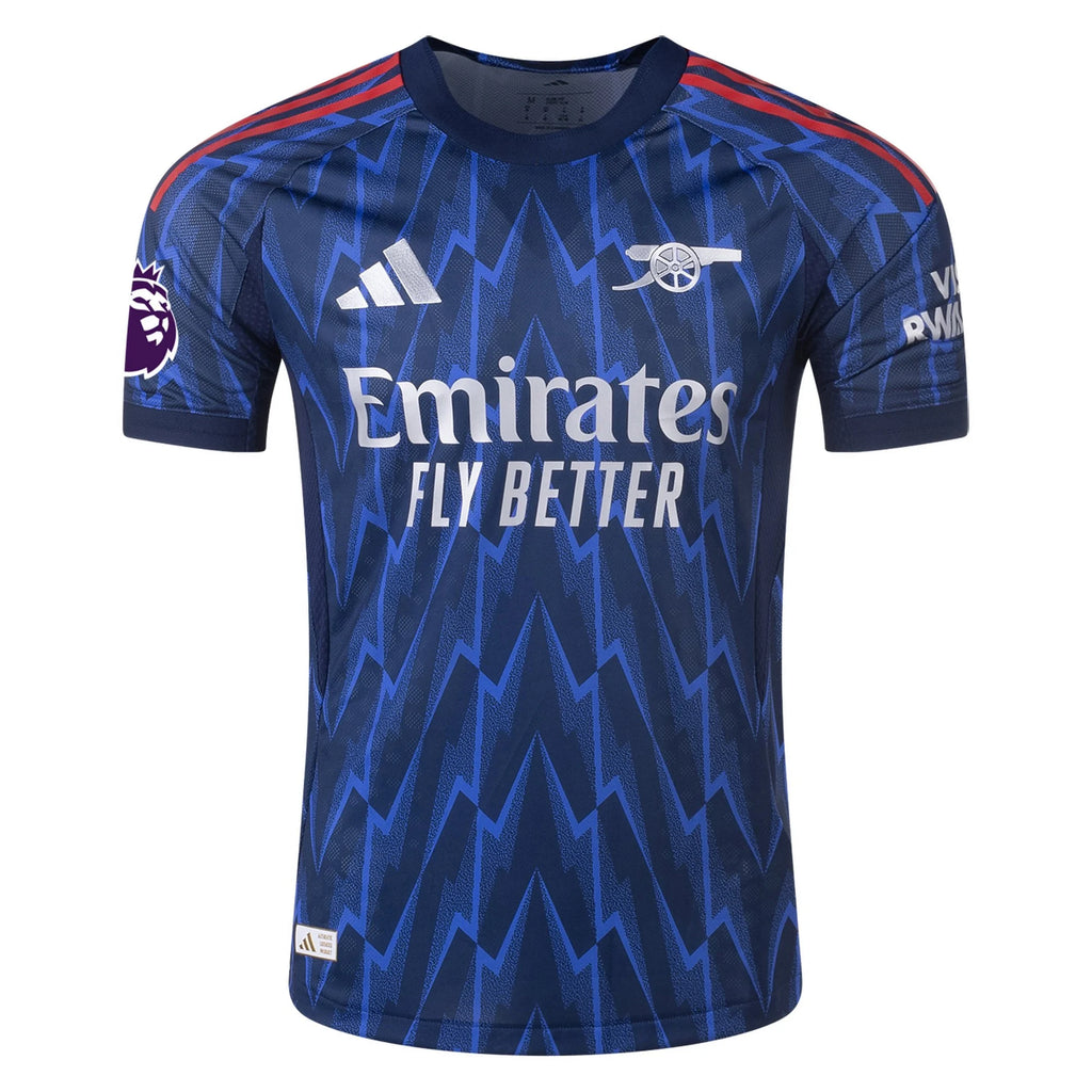 Men's Authentic Odegaard Arsenal Away Jersey 25/26
