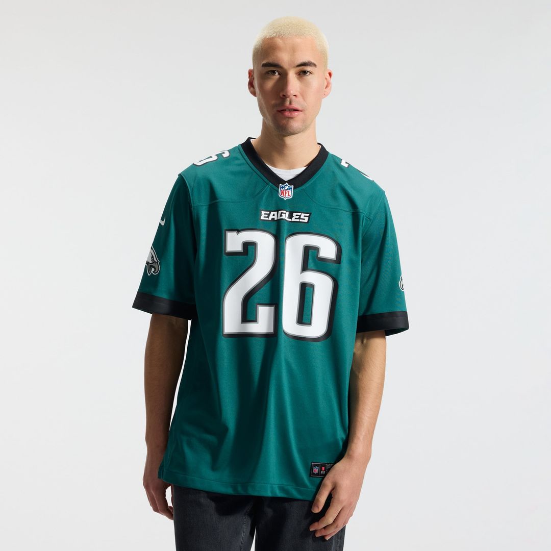 Men's Philadelphia Eagles Saquon Barkley Black Alternate