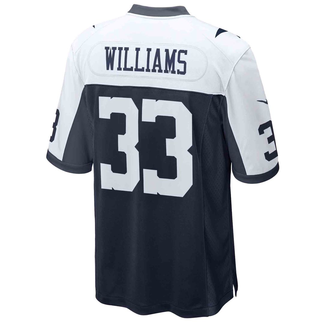 Men's Dallas Cowboys Javonte Williams White