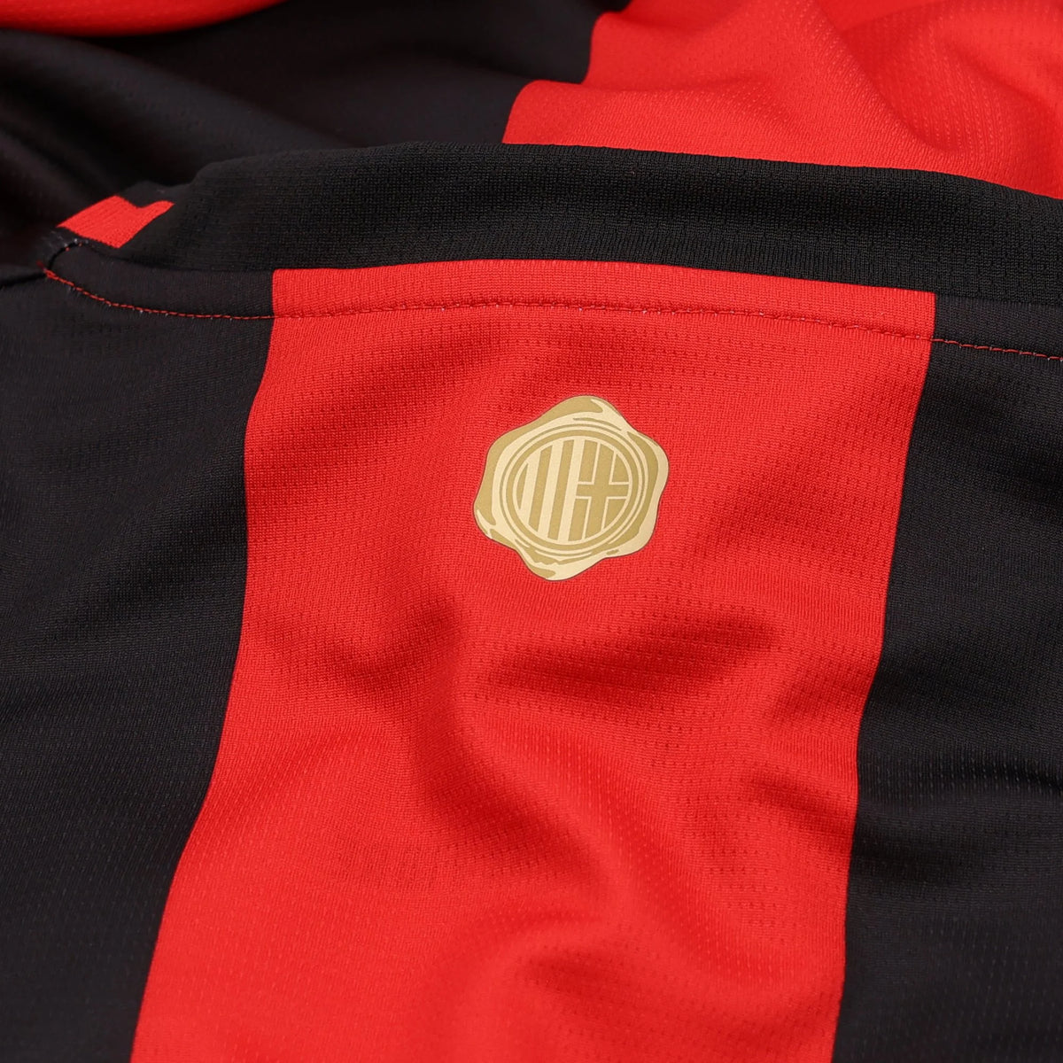 Men's Replica AC Milan Long Sleeve Home Jersey 26/27