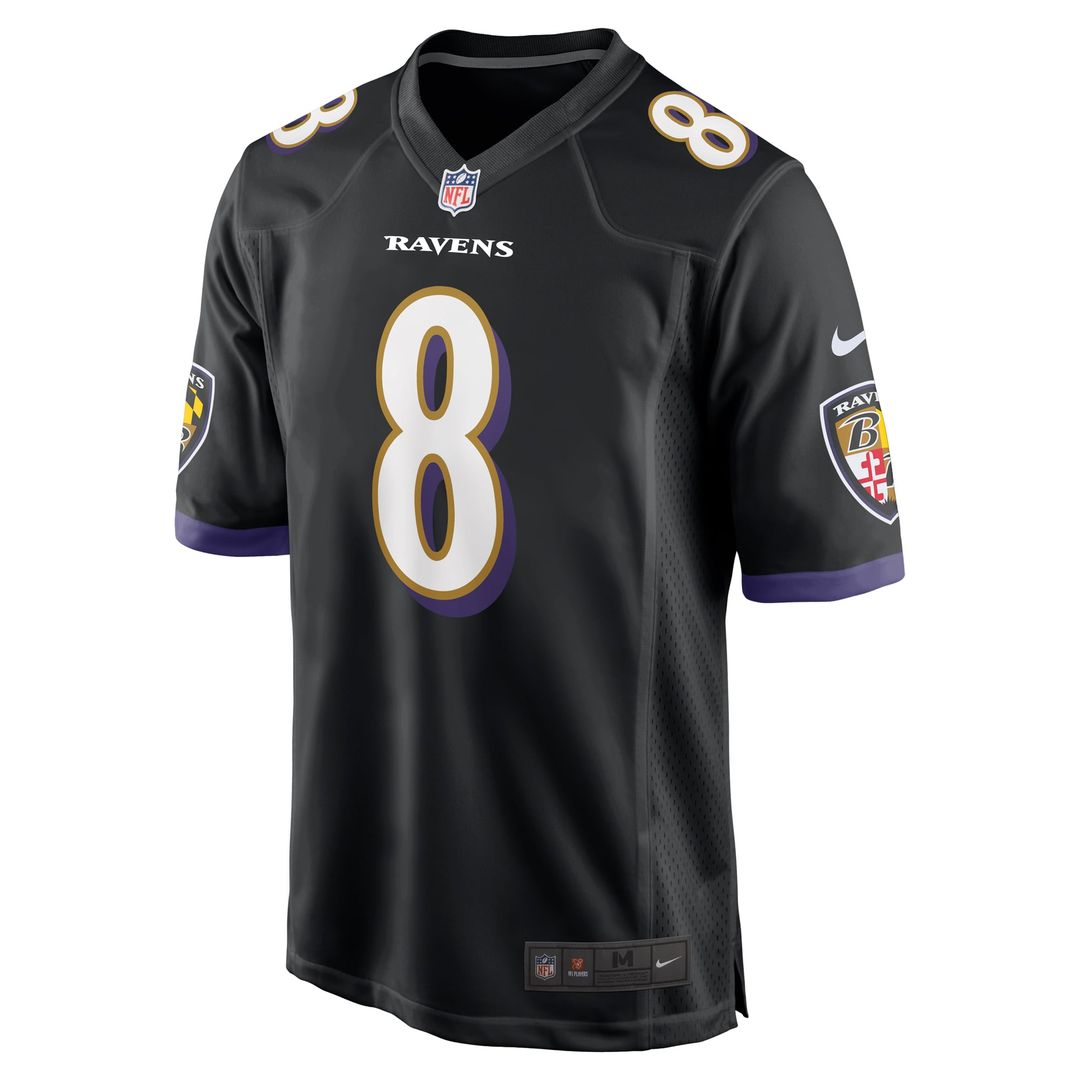 Men's Baltimore Ravens Lamar Jackson White