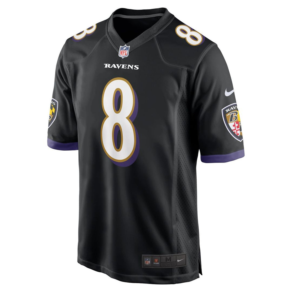 Men's Baltimore Ravens Lamar Jackson Purple Alternate