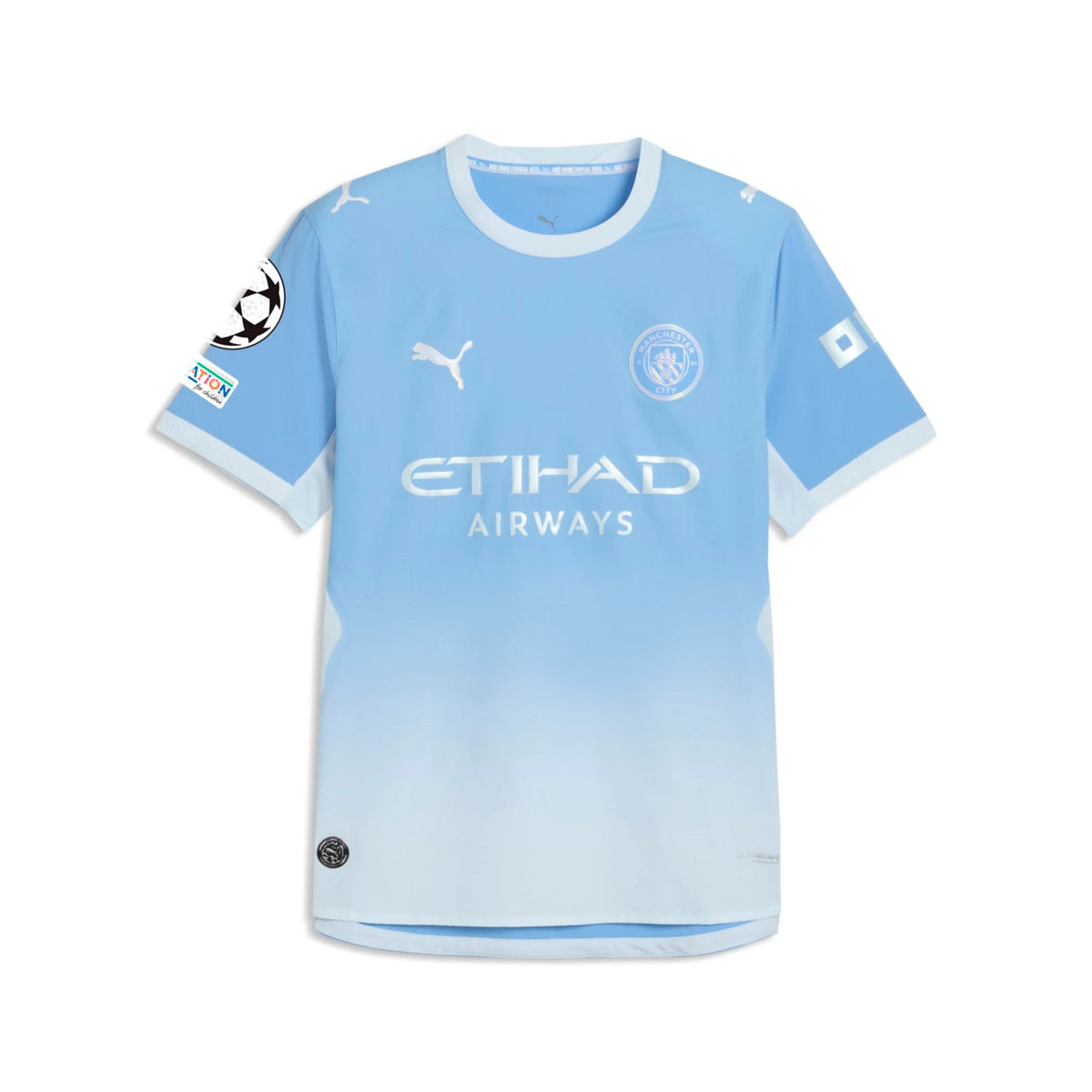 Men's Authentic Manchester City Home Jersey Gift Box 26/27 UCL