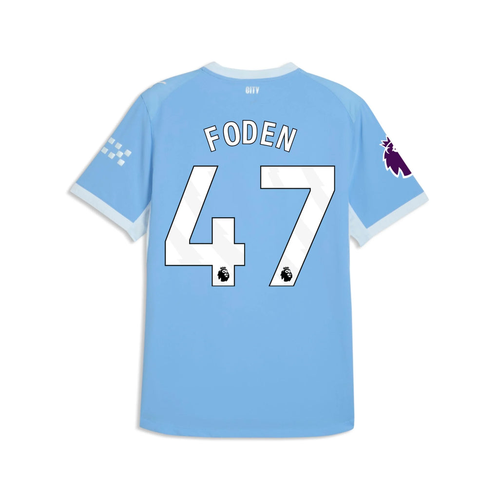 Men's Authentic Foden Manchester City Home Jersey Gift Box 26/27