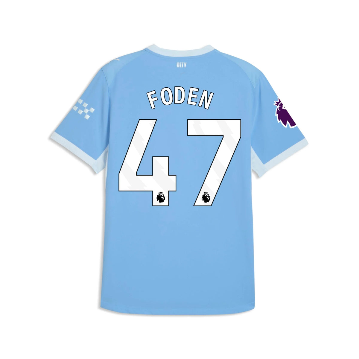 Men's Authentic Foden Manchester City Home Jersey Gift Box 26/27