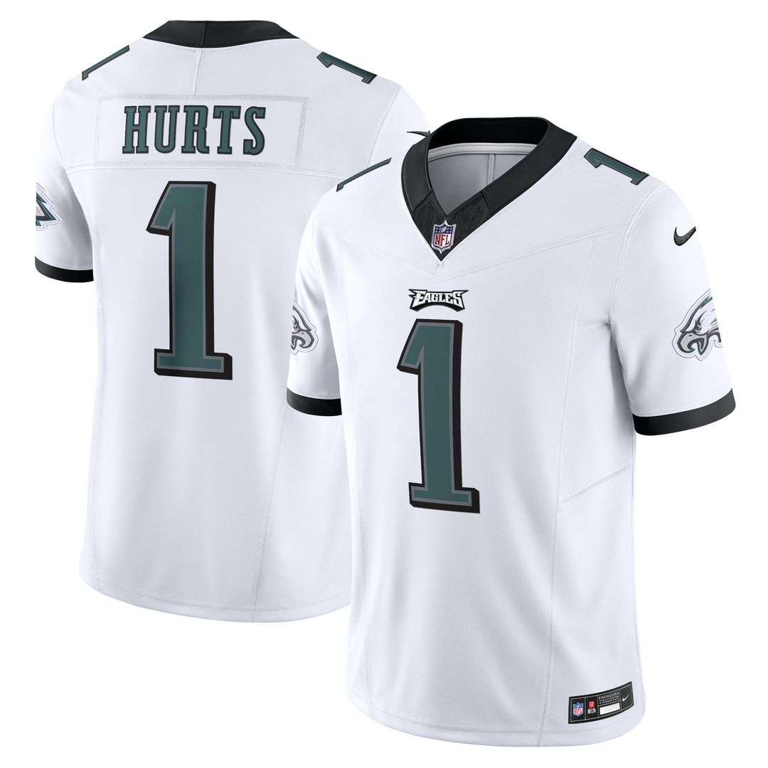 Men's Philadelphia Eagles Jalen Hurts Green Vapor F.U.S.E.