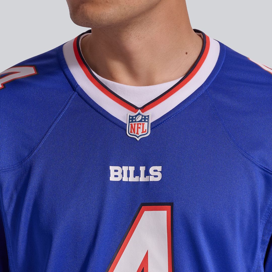 Men's Buffalo Bills James Cook III Gray Nickel City