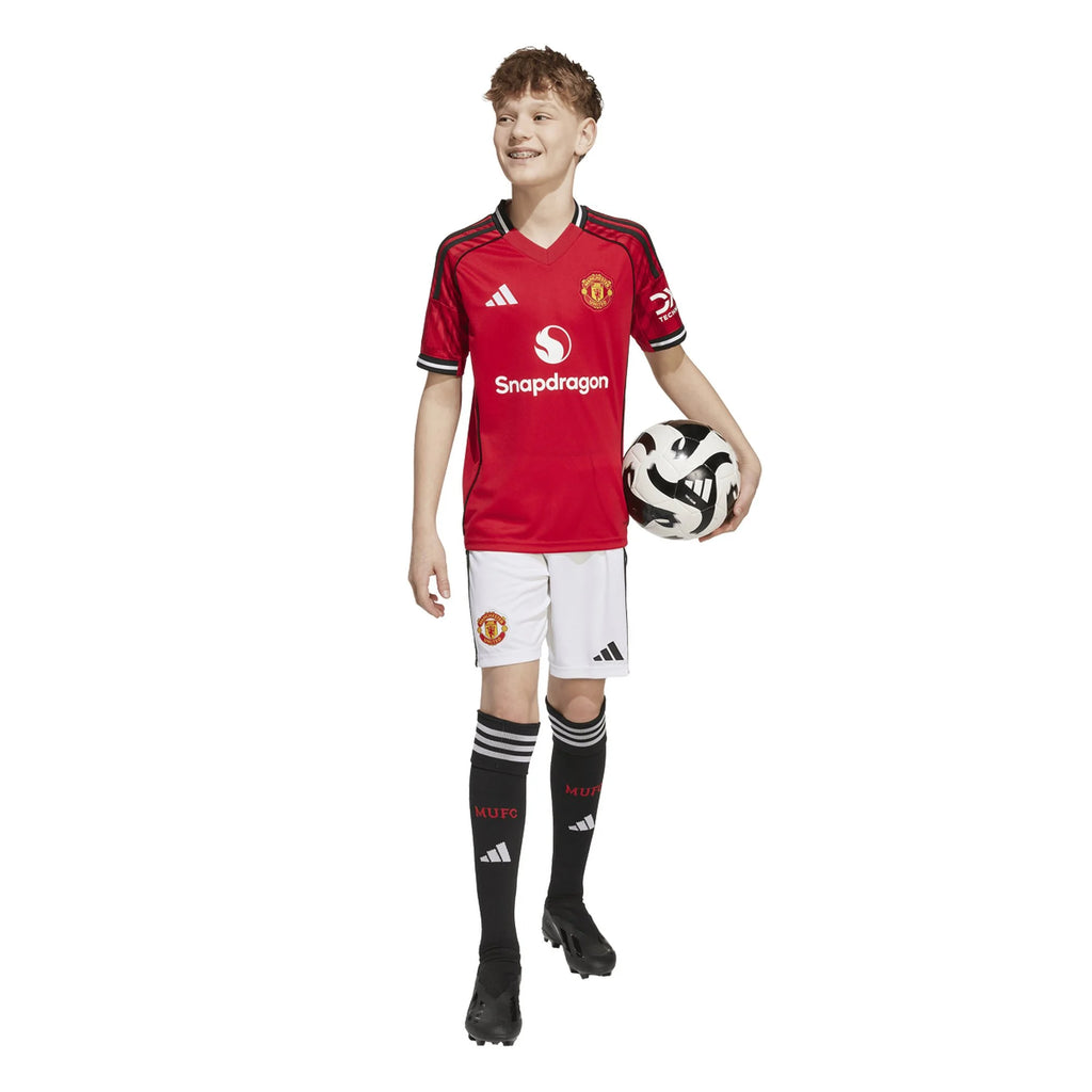 Kid's Replica Manchester United Home Jersey 25/26