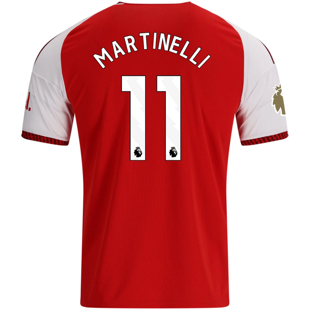 Men's Replica Martinelli Arsenal Home Jersey 26/27
