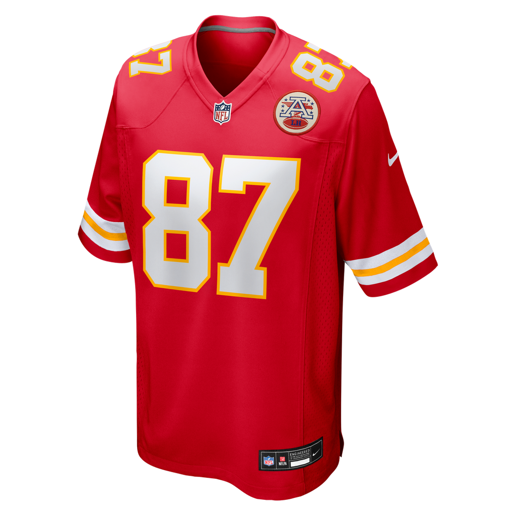 Men's Kansas City Chiefs Travis Kelce White Player