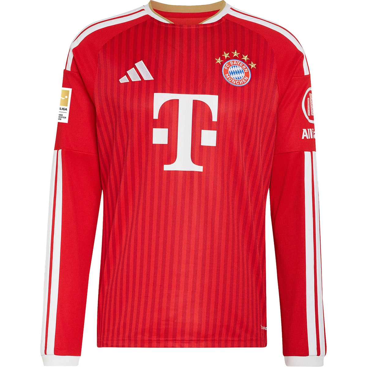 Men's Replica Musiala Bayern Munich Long Sleeve Home Jersey 26/27
