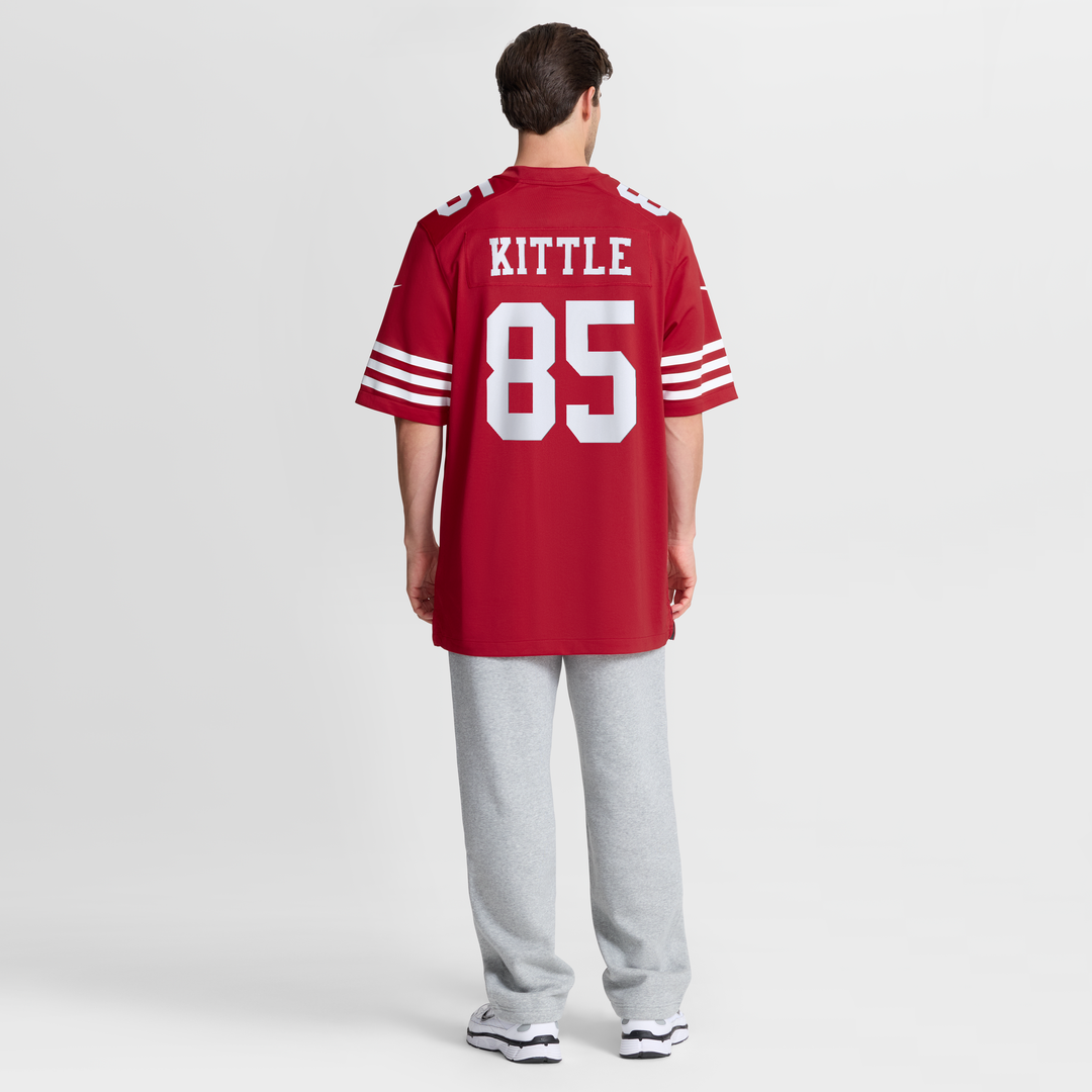 Men's San Francisco 49ers George Kittle White Player