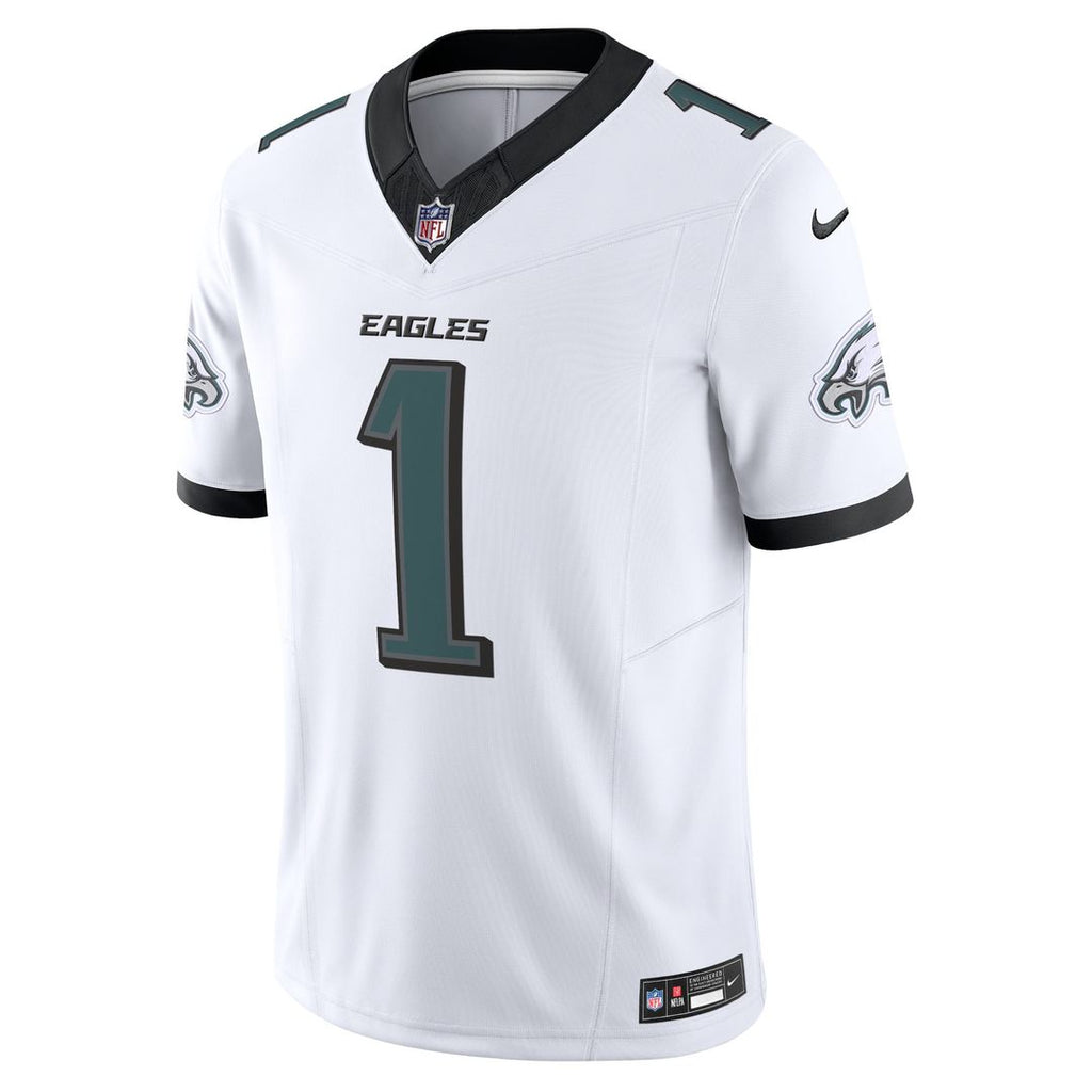Men's Philadelphia Eagles Jalen Hurts Kelly Green Vapor F.U.S.E.