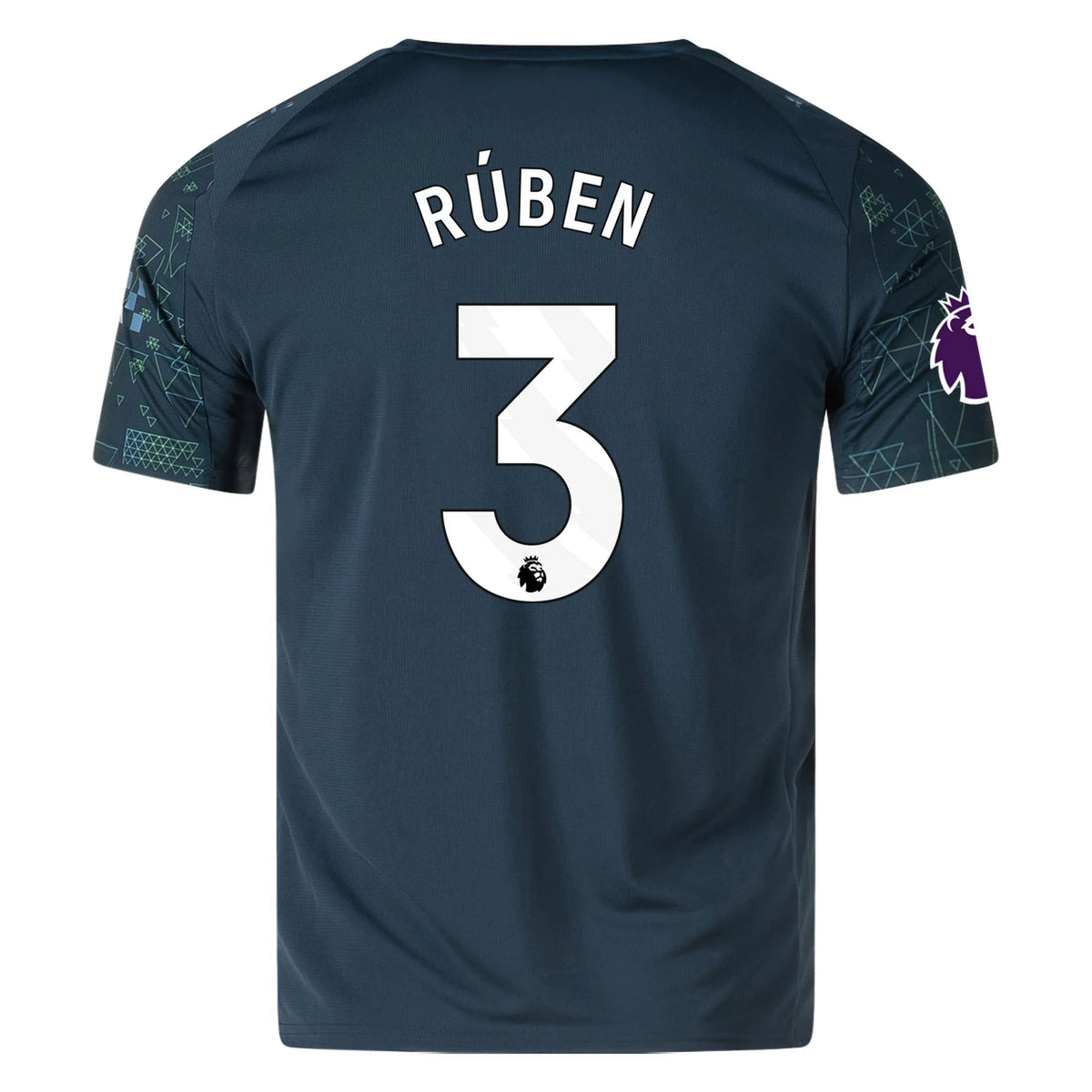 Men's Replica Ruben Manchester City Fourth Jersey 25/26