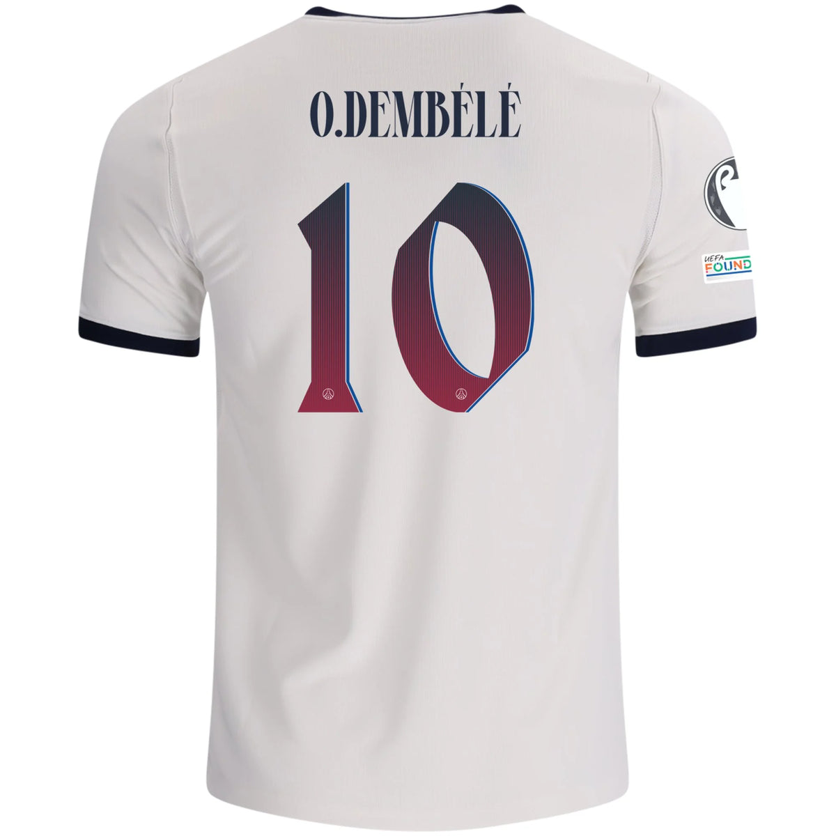 Men's Replica O. Dembele Paris Saint-Germain Away Jersey 26/27 UCL