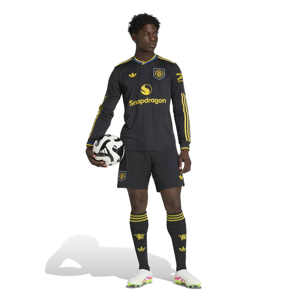 Men's Authentic Manchester United Long Sleeve Third Jersey 25/26