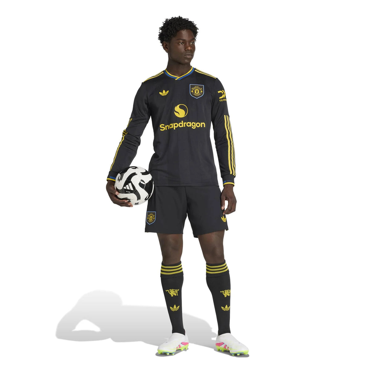 Men's Authentic Manchester United Long Sleeve Third Jersey 25/26