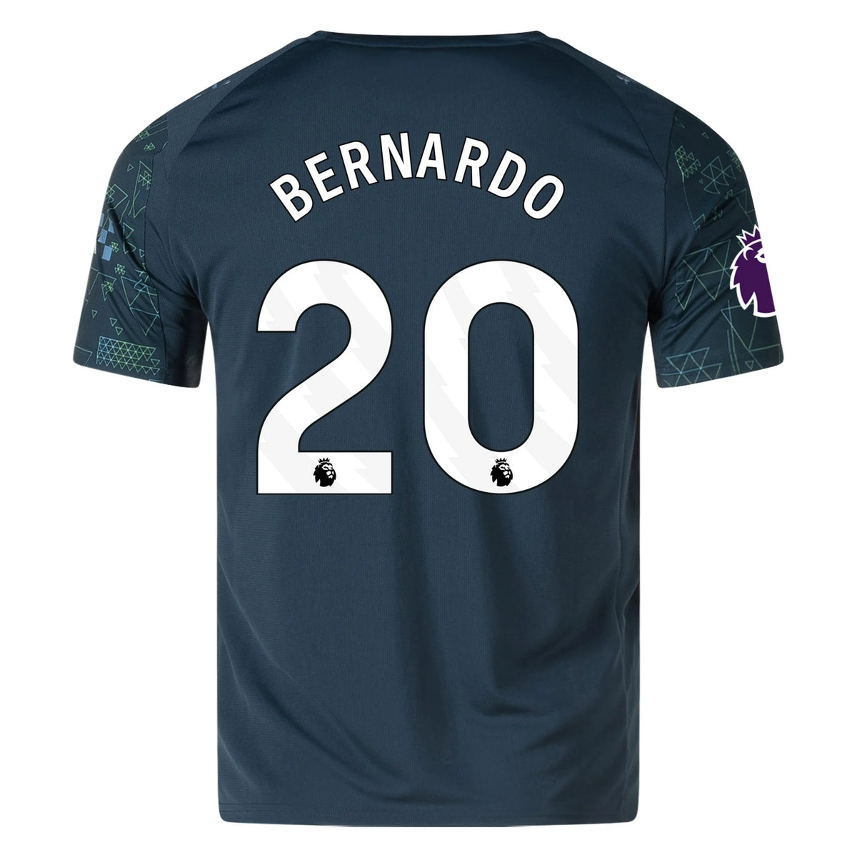 Men's Replica Bernardo Manchester City Fourth Jersey 25/26