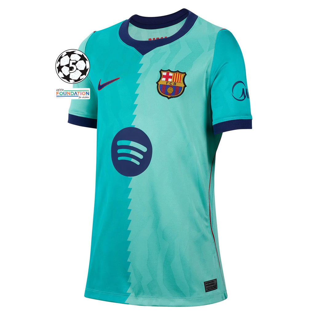 Kid's Replica Lamine Yamal Barcelona Third Jersey 26/27 UCL
