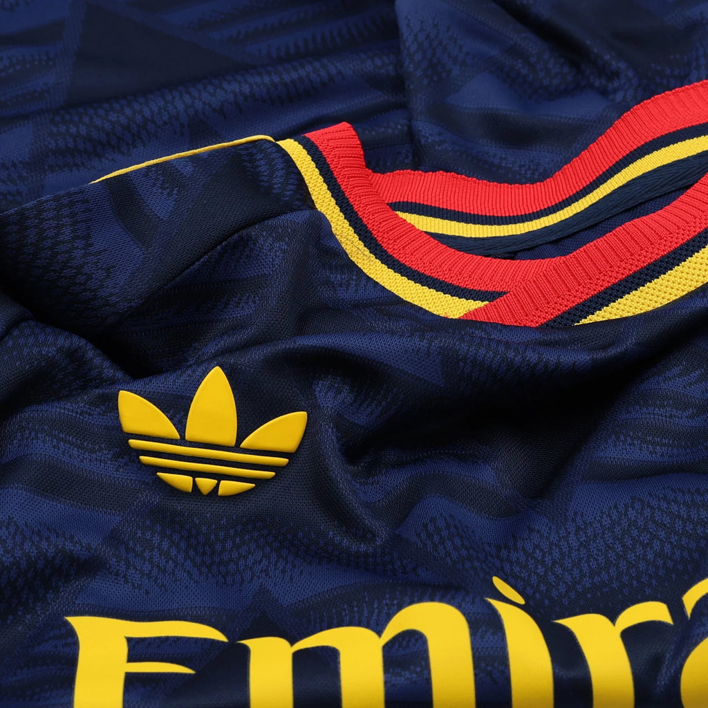Men's Authentic Arsenal Long Sleeve Away Jersey 26/27