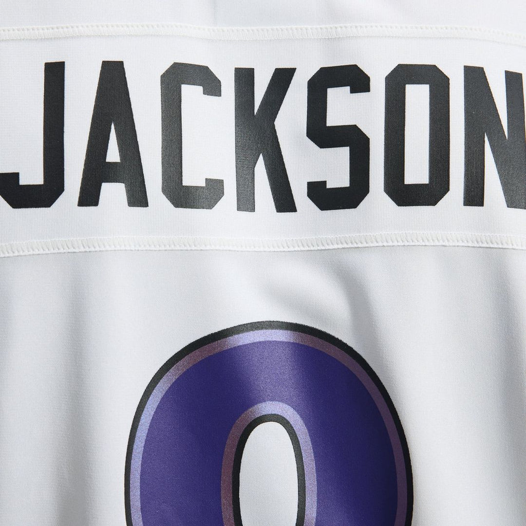Men's Baltimore Ravens Lamar Jackson White