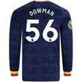 Men's Authentic Dowman Arsenal Long Sleeve Away Jersey 26/27