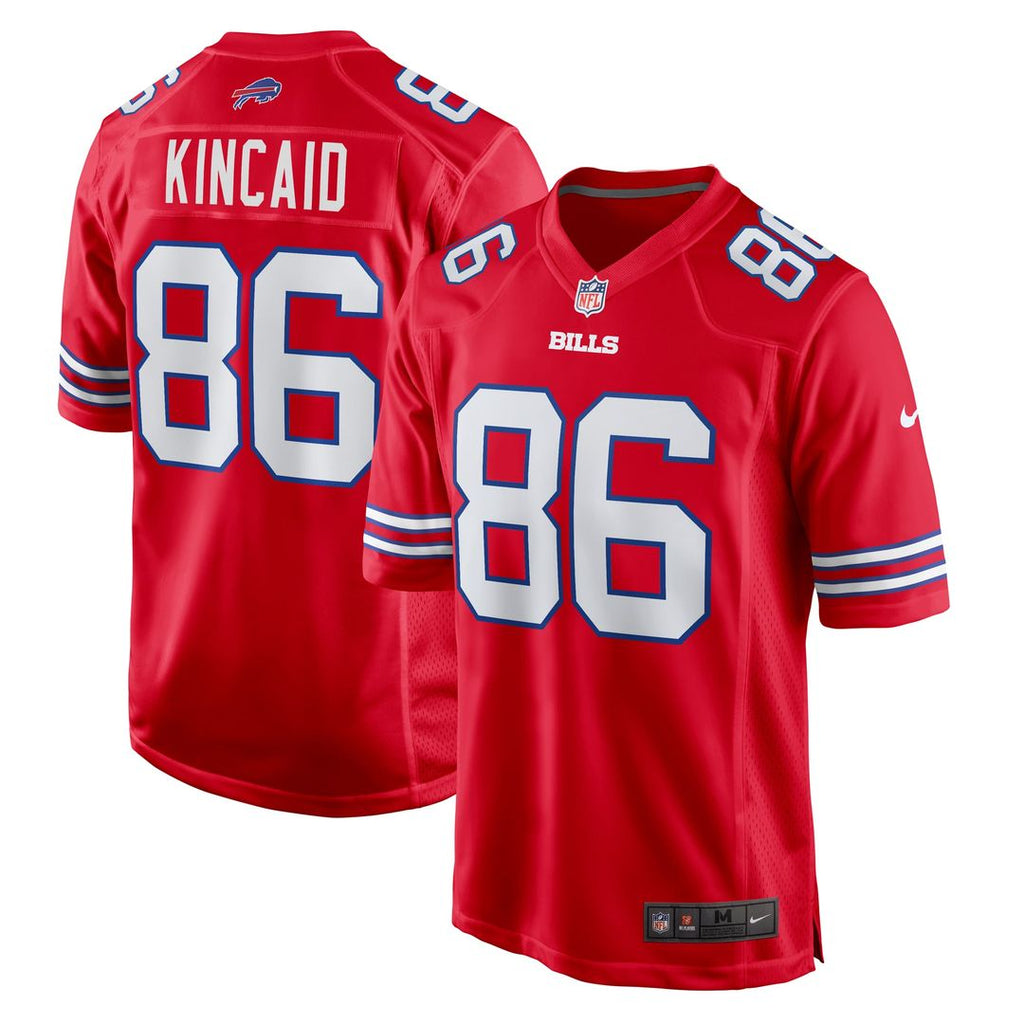 Men's Buffalo Bills Dalton Kincaid Red Alternate