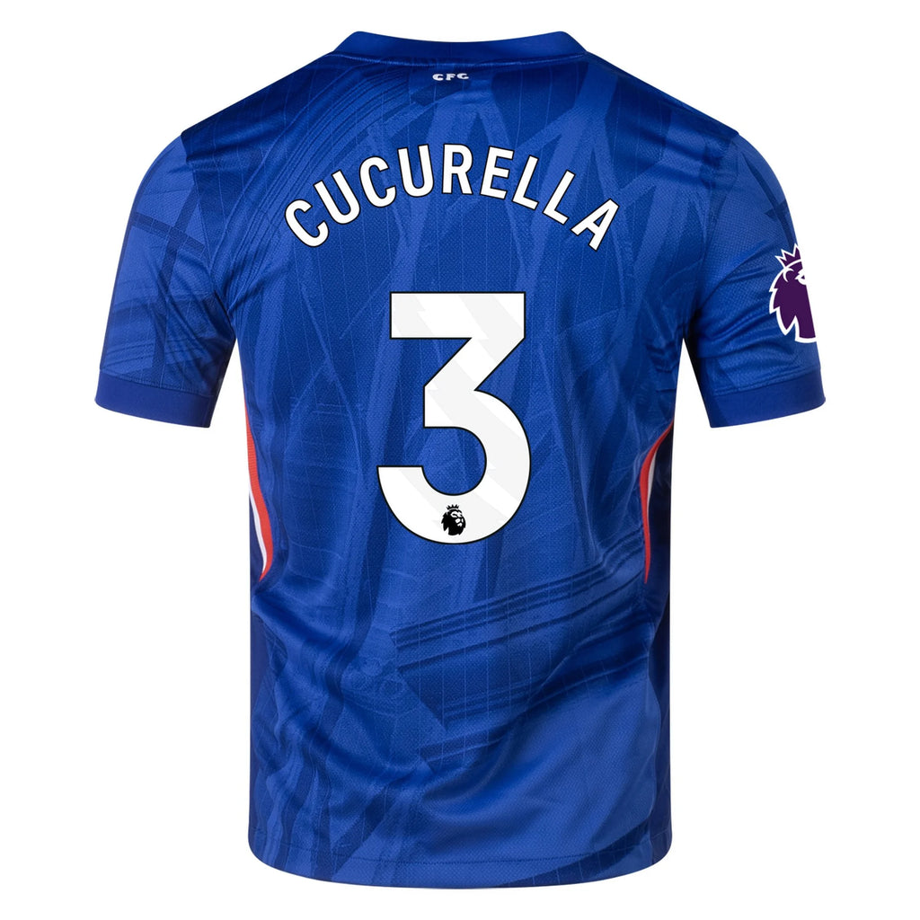 Men's Replica Cucurella Chelsea Home Jersey 25/26