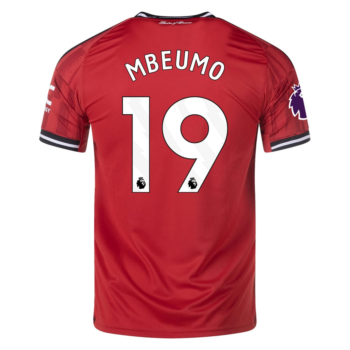 Men's Replica Mbeumo Manchester United Home Jersey 25/26