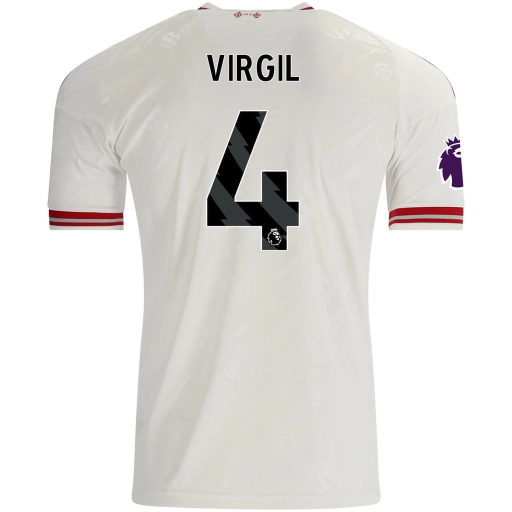 Men's Replica Virgil Liverpool Away Jersey 26/27