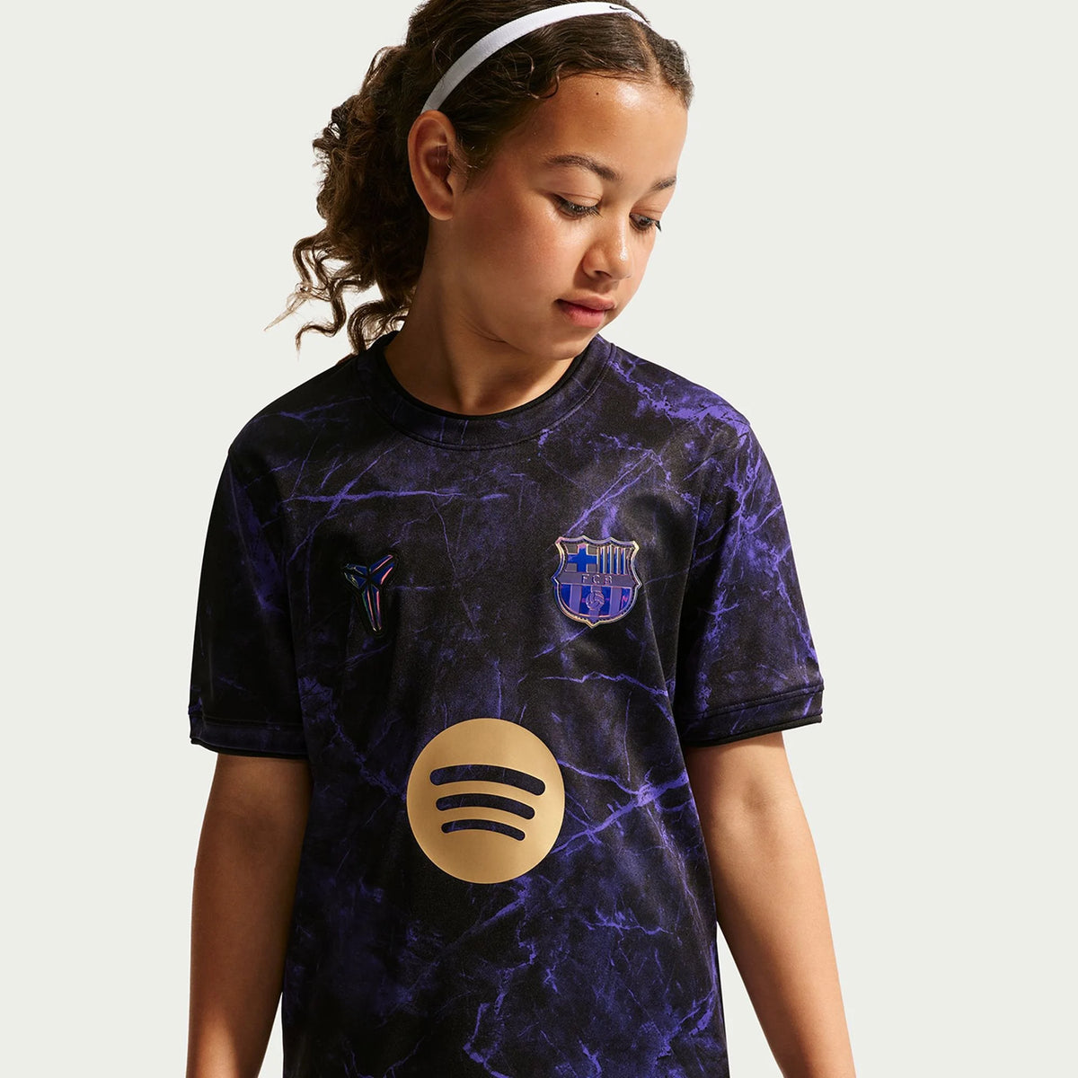 Barcelona Youth Pre Match Training Jersey 2 26/27
