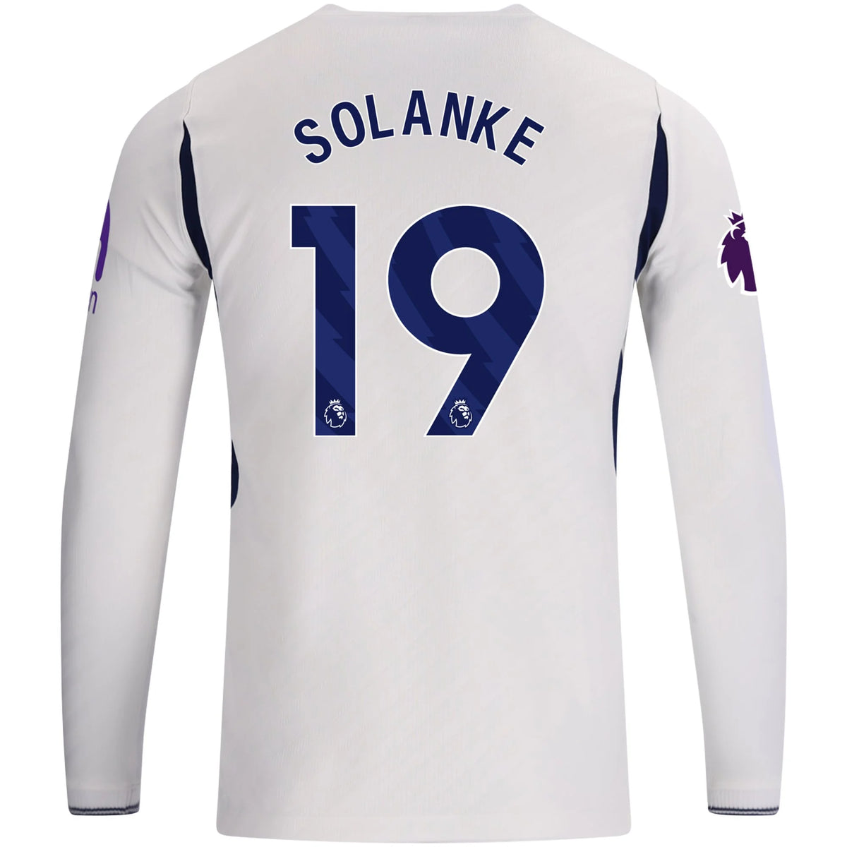 Men's Replica Solanke Tottenham Hotspur Long Sleeve Home Jersey 26/27