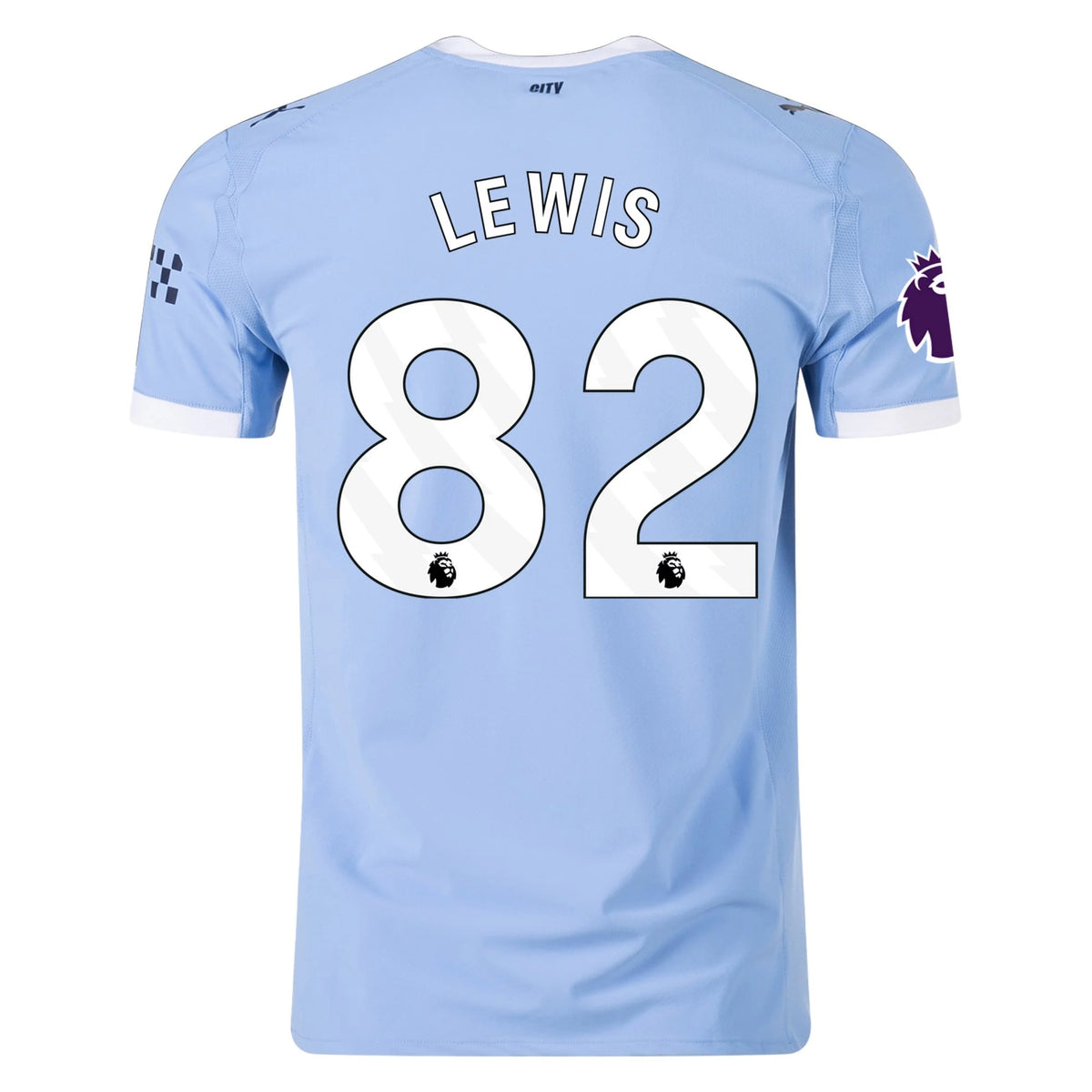 Men's Authentic Lewis Manchester City Home Jersey 25/26