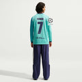 Men's Replica Fermin Barcelona Long Sleeve Third Jersey 26/27 UCL