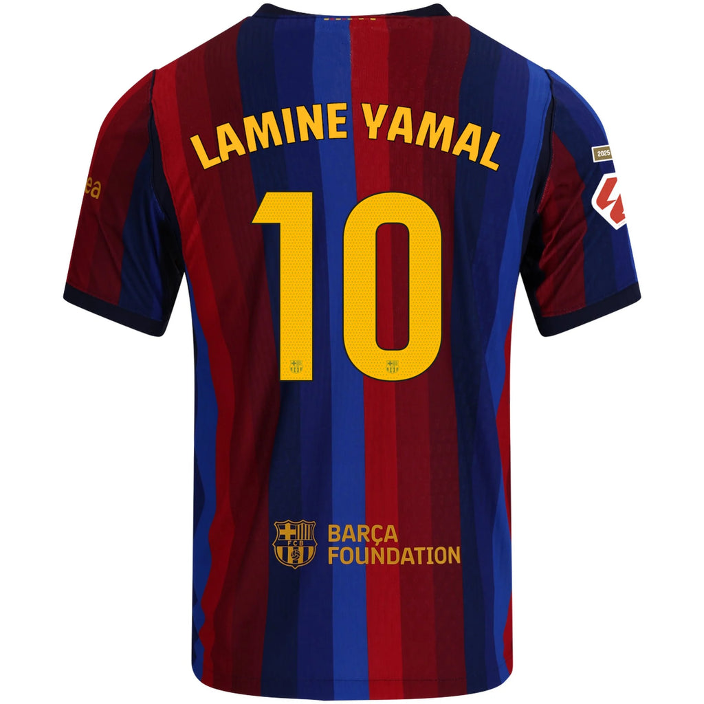Men's Authentic Lamine Yamal Barcelona Home Jersey 26/27